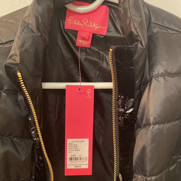 Lilly Pulitzer Darcia Onyx Jacket size 0 - Picture 5 of 8